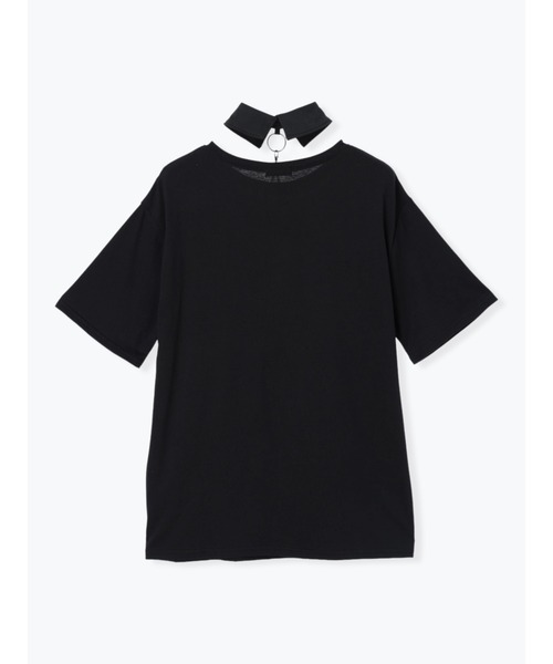 NOEMIE(ノエミー)の「ロンリードール襟付きTシャツ(Tシャツ/カットソー・レディース・レッド/ブルー・M)」の12枚目の写真