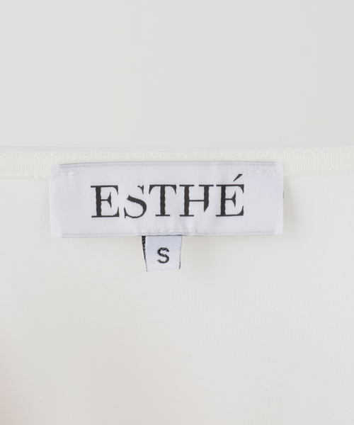 EDIT. FOR LULU(エディットフォールル)の「【ESTHE/エステ】Plunge V neck Top(Tシャツ/カットソー・レディース・ホワイト・FREE)」の13枚目の写真