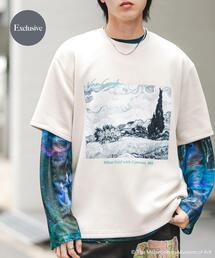 SENSE OF PLACE by URBAN RESEARCH | 『別注』『イージーケア/接触冷感』The Met×SENSE OF PLACE S/S T-SHIRTS(Gogh)B(Tシャツ/カットソー)