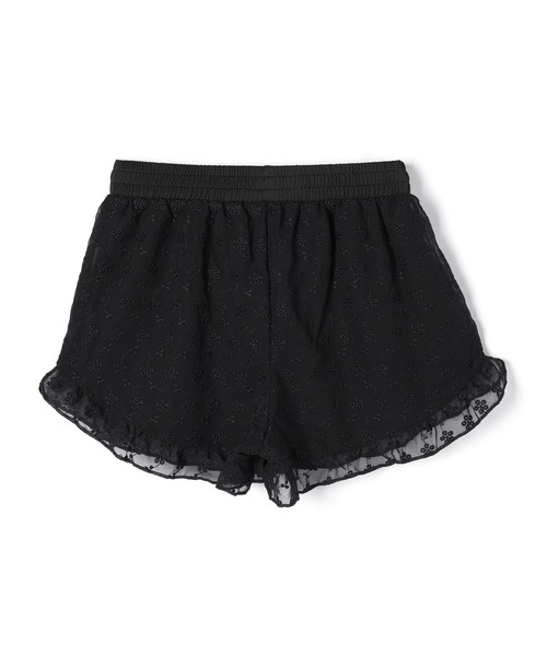 M DOLLY（エムドリー）の「Flower eyelet peplum set up/フラワーアイレットペプラムセットアップ（セットアップ・レディース・ホワイト/ブラック・FREE）」の20枚目の写真