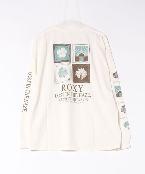 ROXY（ロキシー）の「ROXY/ロキシー ヴィンテージライクロンT RLT264005（Tシャツ/カットソー・レディース・ブラック/ヘザーグレー/キナリ・M/L）」の14枚目の写真