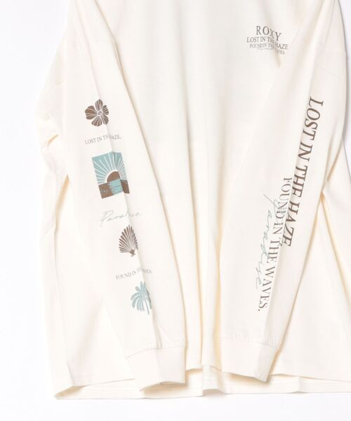 ROXY（ロキシー）の「ROXY/ロキシー ヴィンテージライクロンT RLT264005（Tシャツ/カットソー・レディース・ブラック/ヘザーグレー/キナリ・M/L）」の15枚目の写真