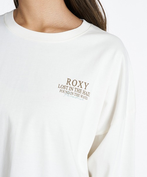ROXY（ロキシー）の「ROXY/ロキシー ヴィンテージライクロンT RLT264005（Tシャツ/カットソー・レディース・ブラック/ヘザーグレー/キナリ・M/L）」の10枚目の写真