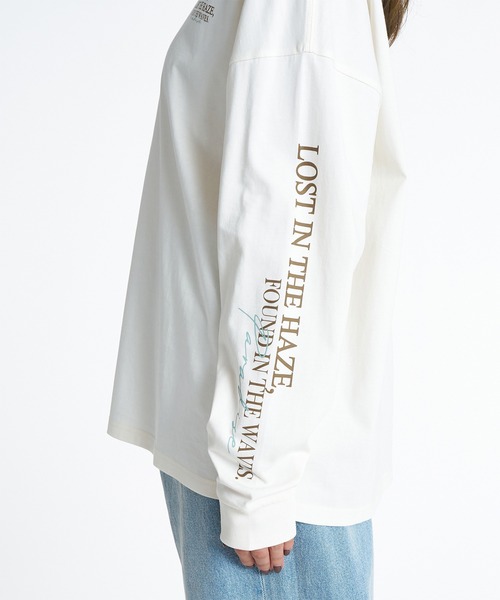 ROXY（ロキシー）の「ROXY/ロキシー ヴィンテージライクロンT RLT264005（Tシャツ/カットソー・レディース・ブラック/ヘザーグレー/キナリ・M/L）」の12枚目の写真