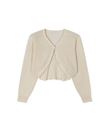 SHEER KNOT CARDIGAN (3color)