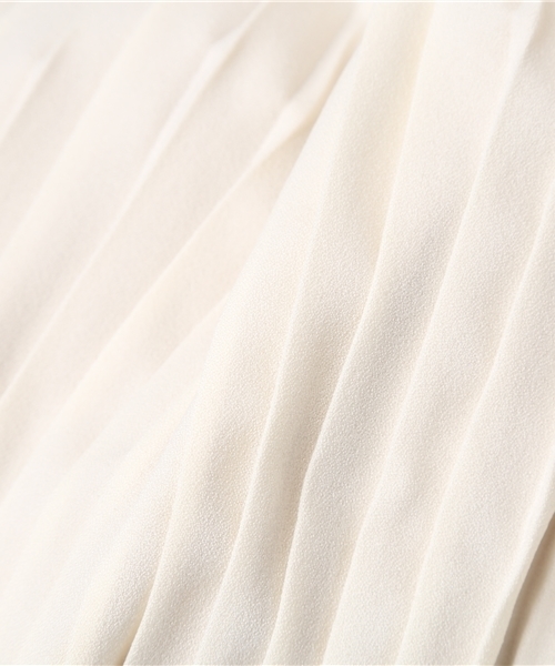 Chico（チコ）の「【who's who Chico】プリーツワイドパンツ（その他パンツ・レディース・オフホワイト/ピンクベージュ/グレー・FREE）」の10枚目の写真