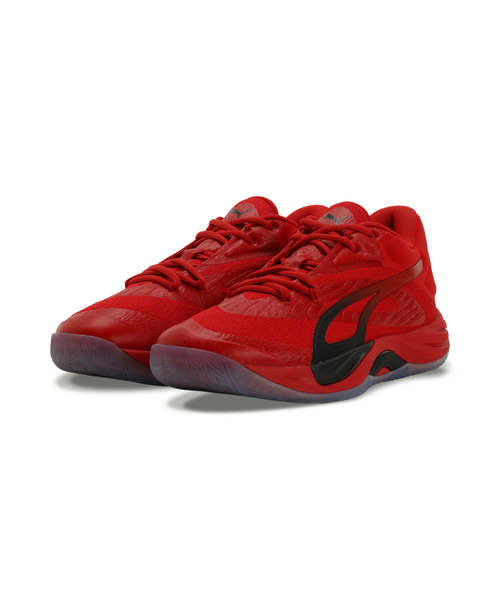 PUMA(プーマ)の「PUMA プーマ メンズ オールプロ ニトロ スカイブレイク 2 アイス バスケット(スニーカー・メンズ・レッド・25.0cm/30.0cm/26.5cm/27.0cm/25.5cm/26.0cm/28.5cm/29.0cm/27.5cm/28.0cm)」の2枚目の写真