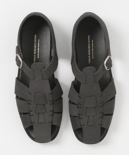 URBAN RESEARCH DOORS(アーバンリサーチドアーズ)の「Made in Japan グルカサンダル(サンダル・メンズ・ブラック系その他/ブラック・MEDIUM/LARGE)」の4枚目の写真
