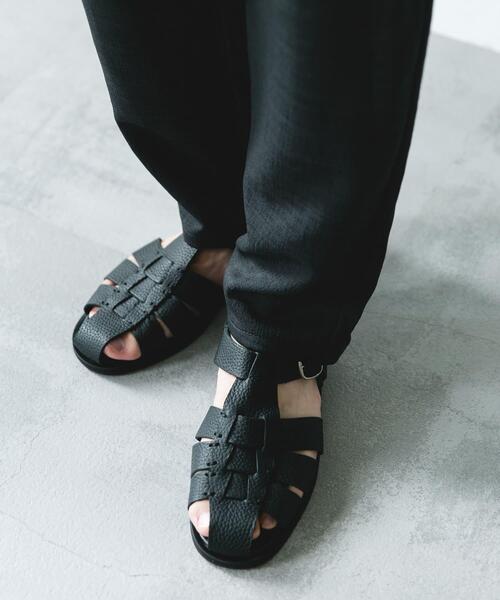 URBAN RESEARCH DOORS(アーバンリサーチドアーズ)の「Made in Japan グルカサンダル(サンダル・メンズ・ブラック系その他/ブラック・MEDIUM/LARGE)」の14枚目の写真