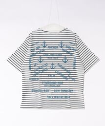【many men many mind】テレコボーダーマリンptバスクTee