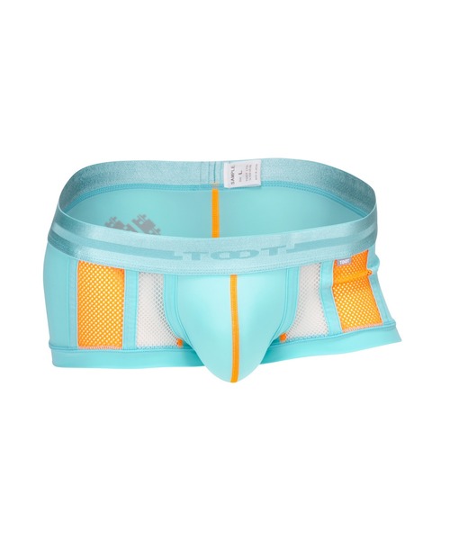 TOOT(トゥート)の「BOXER/ラッセルレース ネオン ボクサー(ボクサーパンツ・メンズ・ネイビー/アクア/ホワイト・LARGE/MEDIUM/SMALL/X-LARGE)」の4枚目の写真