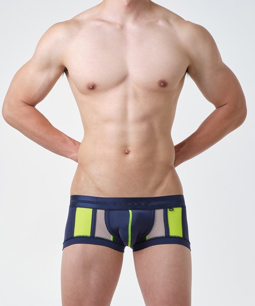 TOOT(トゥート)の「BOXER/ラッセルレース ネオン ボクサー(ボクサーパンツ・メンズ・ネイビー/アクア/ホワイト・LARGE/MEDIUM/SMALL/X-LARGE)」の7枚目の写真