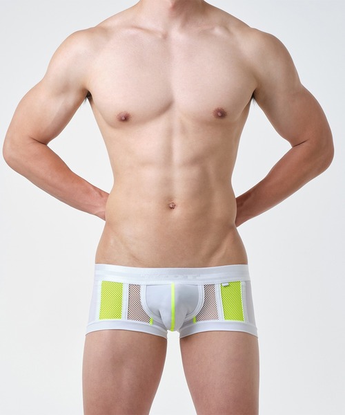 TOOT(トゥート)の「BOXER/ラッセルレース ネオン ボクサー(ボクサーパンツ・メンズ・ネイビー/アクア/ホワイト・LARGE/MEDIUM/SMALL/X-LARGE)」の9枚目の写真