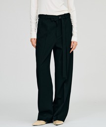 PRANK PROJECT | 【2026Autumn Pre-Order】ベルトコンビスリムストレートスラックス / Belt Combination Slim Straight Slacks(スラックス)
