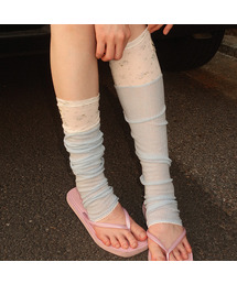 KILLIMAN（キリマン）の「flower legwarmer (3color)（レッグウォーマー）」