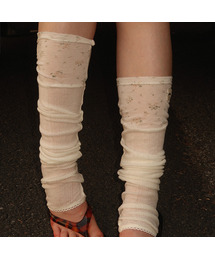 KILLIMAN（キリマン）の「flower legwarmer (3color)（レッグウォーマー）」