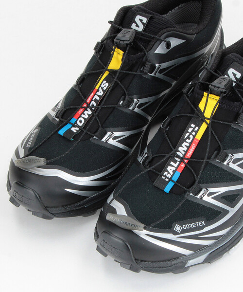 SALOMON（サロモン）の「SALOMON/サロモン XT-6 GORE-TEX[23.5cm～24.5cm展開] /XT-6 ゴアテックス（スニーカー・レディース・ブラック・24.0cm/24.5cm/23.5cm）」の6枚目の写真