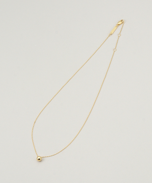 SLOBE IENA(スローブイエナ)の「theia/テイア ボールネックレス 81656N0014(ネックレス・レディース・ゴールド・FREE)」の3枚目の写真