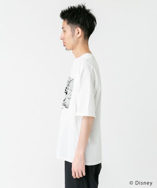 Disney(ディズニー)の「別注/Disney/フロッキープリントTシャツ(Tシャツ/カットソー・メンズ・ホワイト・LARGE/MEDIUM)」の9枚目の写真
