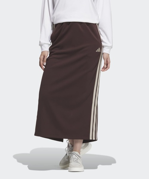 adidas(アディダス)の「スリーストライプス DK アイライン スカート / アディダス adidas(スカート・レディース・ブラウン・XX-LARGE/LARGE/MEDIUM/SMALL/X-LARGE/X-SMALL)」の1枚目の写真