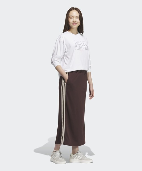 adidas(アディダス)の「スリーストライプス DK アイライン スカート / アディダス adidas(スカート・レディース・ブラウン・XX-LARGE/LARGE/MEDIUM/SMALL/X-LARGE/X-SMALL)」の3枚目の写真