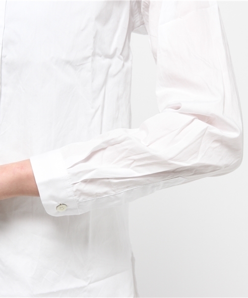 MYSELF ABAHOUSE（マイセルフアバハウス）の「ﾊﾞﾝﾄﾞｶﾗｰｼｬﾂ（シャツ/ブラウス・レディース・ネイビー/ブルー/ホワイト・SMALL/MEDIUM）」の5枚目の写真