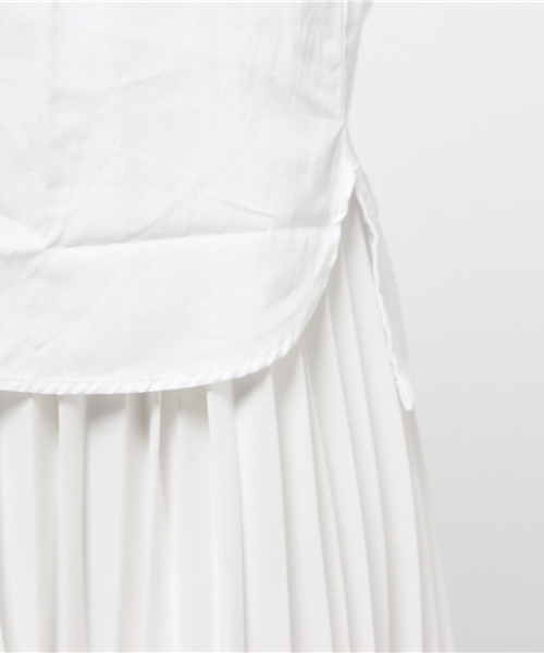 MYSELF ABAHOUSE（マイセルフアバハウス）の「ﾊﾞﾝﾄﾞｶﾗｰｼｬﾂ（シャツ/ブラウス・レディース・ネイビー/ブルー/ホワイト・SMALL/MEDIUM）」の6枚目の写真