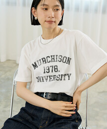 vintage college logo TEE/ヴィンテージ カレッジロゴTシャツ