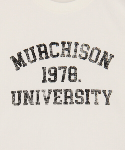 FREAK'S STORE(フリークスストア)の「vintage college logo TEE/ヴィンテージ カレッジロゴTシャツ(Tシャツ/カットソー・レディース・オフホワイト/オレンジ/イエロー・フリ-)」の15枚目の写真