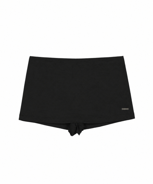 NICK&NICOLE(ニックアンドニコール)の「LOW RISE MINI SKORT_BLACK(その他パンツ・レディース・その他・SMALL/MEDIUM/LARGE)」の1枚目の写真