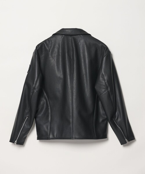 VANSON（ヴァンソン）の「＜VANSON × monkey time＞ダブル ライダース ジャケット（ライダースジャケット・メンズ・ブラック・L/M/S）」の7枚目の写真