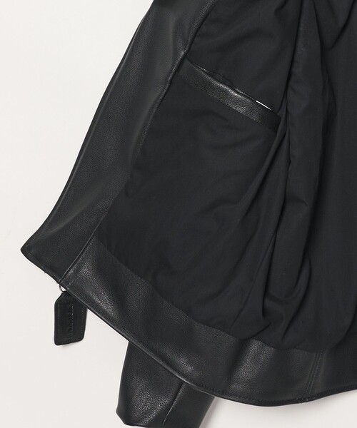 VANSON（ヴァンソン）の「＜VANSON × monkey time＞ダブル ライダース ジャケット（ライダースジャケット・メンズ・ブラック・L/M/S）」の16枚目の写真