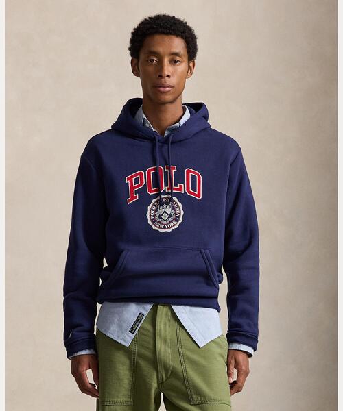 ロゴ フリース フーディ（パーカー）｜POLO RALPH LAUREN（ポロ ラルフ
