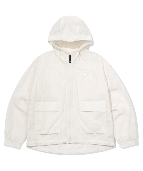 BEENTRILL(ビントリル)の「ウィメンズエッセンシャルライトウーブンサマーウインドブレーカー(クリーム)(ナイロンジャケット・レディース・その他・X-LARGE)」の1枚目の写真