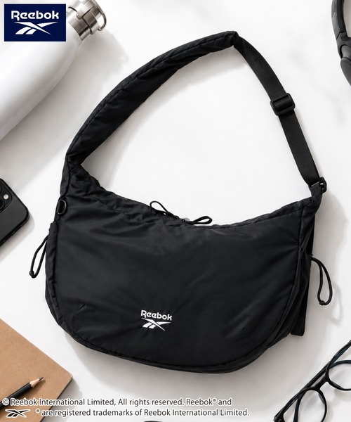 Reebok(リーボック)の「【Reebok リーボック】ワンショルダーバッグ ポリエステルベルベット 中わた入り(ショルダーバッグ・メンズ・オリーブ/ブラック・FREE)」の8枚目の写真