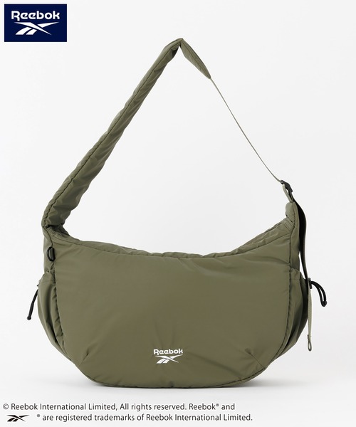 Reebok(リーボック)の「【Reebok リーボック】ワンショルダーバッグ ポリエステルベルベット 中わた入り(ショルダーバッグ・メンズ・オリーブ/ブラック・FREE)」の15枚目の写真