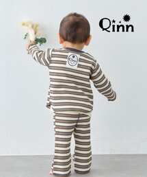 CIAOPANIC TYPY | 【BABY】Qinnワッフルボーダートップス綿100％(Tシャツ/カットソー)
