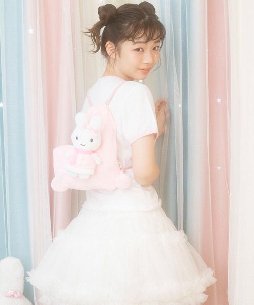 nini toys（ニニトイズ）の「【nini toys】SWINGSET[X YOUNGART] ソックスストリングナップサック（バックパック/リュック・レディース・A・ONESIZE）」の4枚目の写真