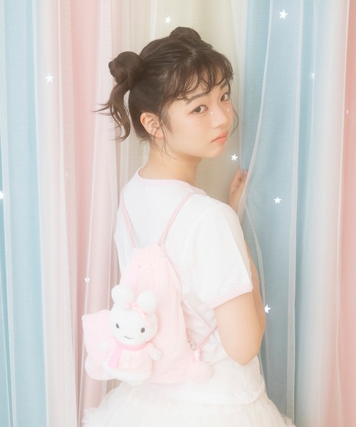 nini toys（ニニトイズ）の「【nini toys】SWINGSET[X YOUNGART] ソックスストリングナップサック（バックパック/リュック・レディース・A・ONESIZE）」の3枚目の写真