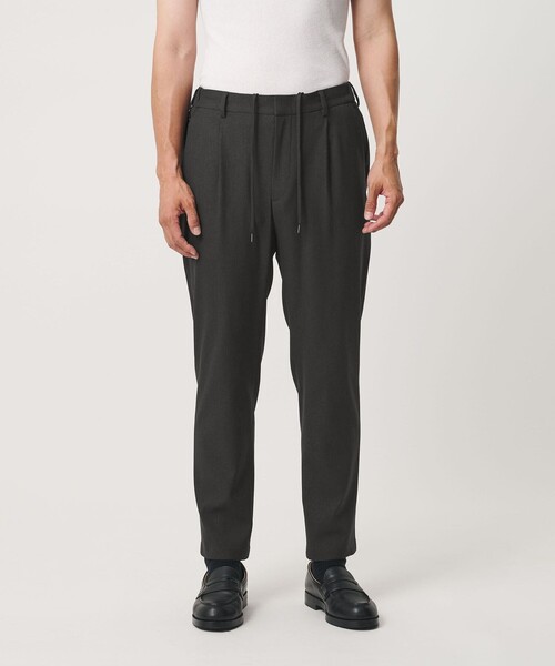 BEAUTY&YOUTH UNITED ARROWS(ビューティーアンドユースユナイテッドアローズ)の「リサイクル ポリエステル 1プリーツ テーパード パンツ NO.3 セットアップ対応 ヨコストレッチ ウォッシャブル(その他パンツ・メンズ・ダークグレー/その他1/ネイビー/ダークブラウン・XL/S/M/L)」の18枚目の写真