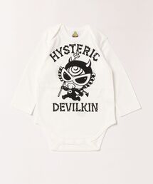 HYSTERIC MINI | DEVILKIN 被り 長袖ロンパース(ロンパース)