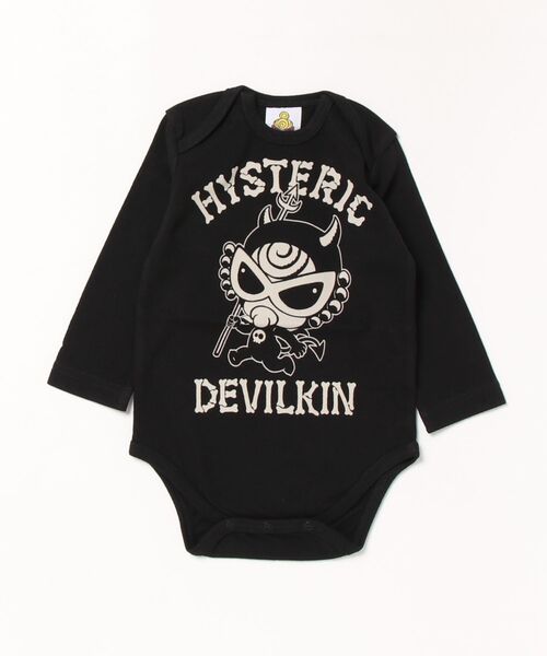 HYSTERIC MINI｜ヒステリックミニのロンパース（ブラック/黒色系）通販