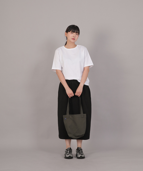SAINTCREW（セントクルー）の「コットントラペーズポケットエコバッグ TPE-165 カーキM（エコバッグ/サブバッグ・レディース・その他・フリー）」の3枚目の写真
