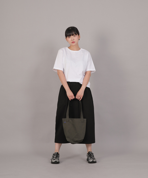 SAINTCREW（セントクルー）の「コットントラペーズポケットエコバッグ TPE-165 カーキM（エコバッグ/サブバッグ・レディース・その他・フリー）」の4枚目の写真
