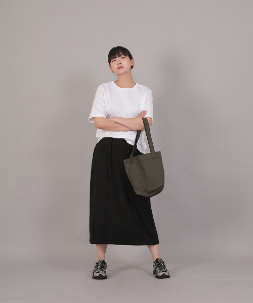 SAINTCREW（セントクルー）の「コットントラペーズポケットエコバッグ TPE-165 カーキM（エコバッグ/サブバッグ・レディース・その他・フリー）」の5枚目の写真