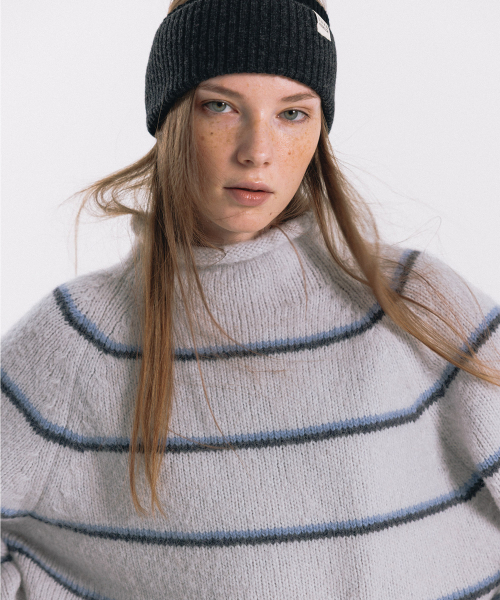 haag(ヘイグ)の「pin winter sweater (blue snow)(ニット/セーター・レディース・その他・FREE)」の3枚目の写真