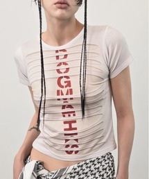 L.H.P | DOGMA EHKS/ドグマエークス/TROMPE-L'EIL SLASH C-Tee(Tシャツ/カットソー)