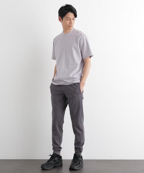 NANO universe(ナノユニバース)の「ジャケT(R) プレミアム クルーネック 半袖(Tシャツ/カットソー・メンズ・モカ/ライトグレー/ブラック/ホワイト・M/XL/S/L)」の16枚目の写真
