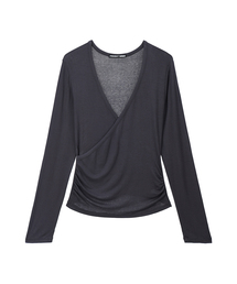 Lap Shirring T Shirts (6color)