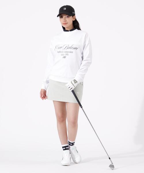 New Balance Golf（ニューバランスゴルフ）の「スウェット クルーネック プルオーバー (WOMENS)（スウェット・レディース・ホワイト/ブラック/ベージュ系その他2・LARGE/MEDIUM）」の15枚目の写真